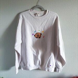BT21 Women's Cream Sweatshirt